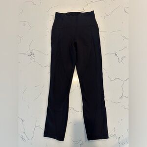 Lululemon Ribbed Wonder Under 23” crop leggings